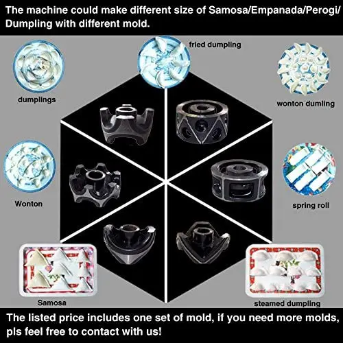 Automatic Mini Ravioli Pierogi Pelmeni Gyoza Tortellini Dumpling Making Machine Maker Small Fully Empanada Samosa Making Machine