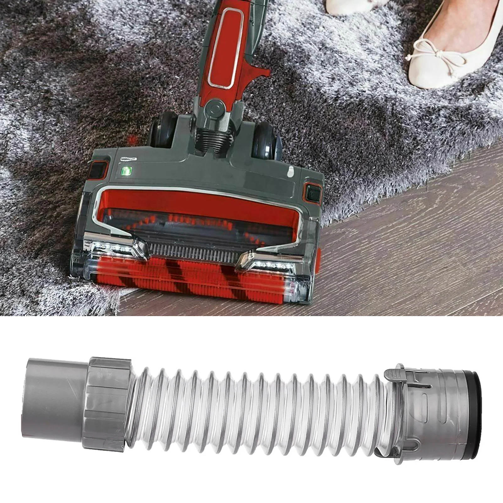 Tuyau flexible court de rechange pour aspirateur, compatible avec l'accessoire NV42, tuyau flexible pour aspirateur