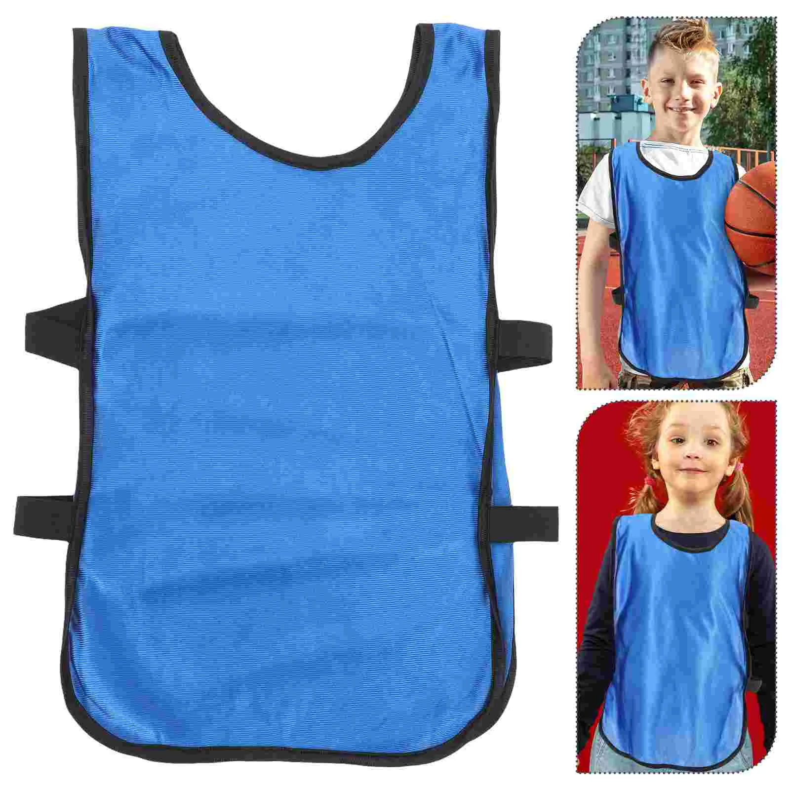 6 Pcs Breathable Vest Training Waistcoat Aldult Fast Drying Soccer Football Scrimmage