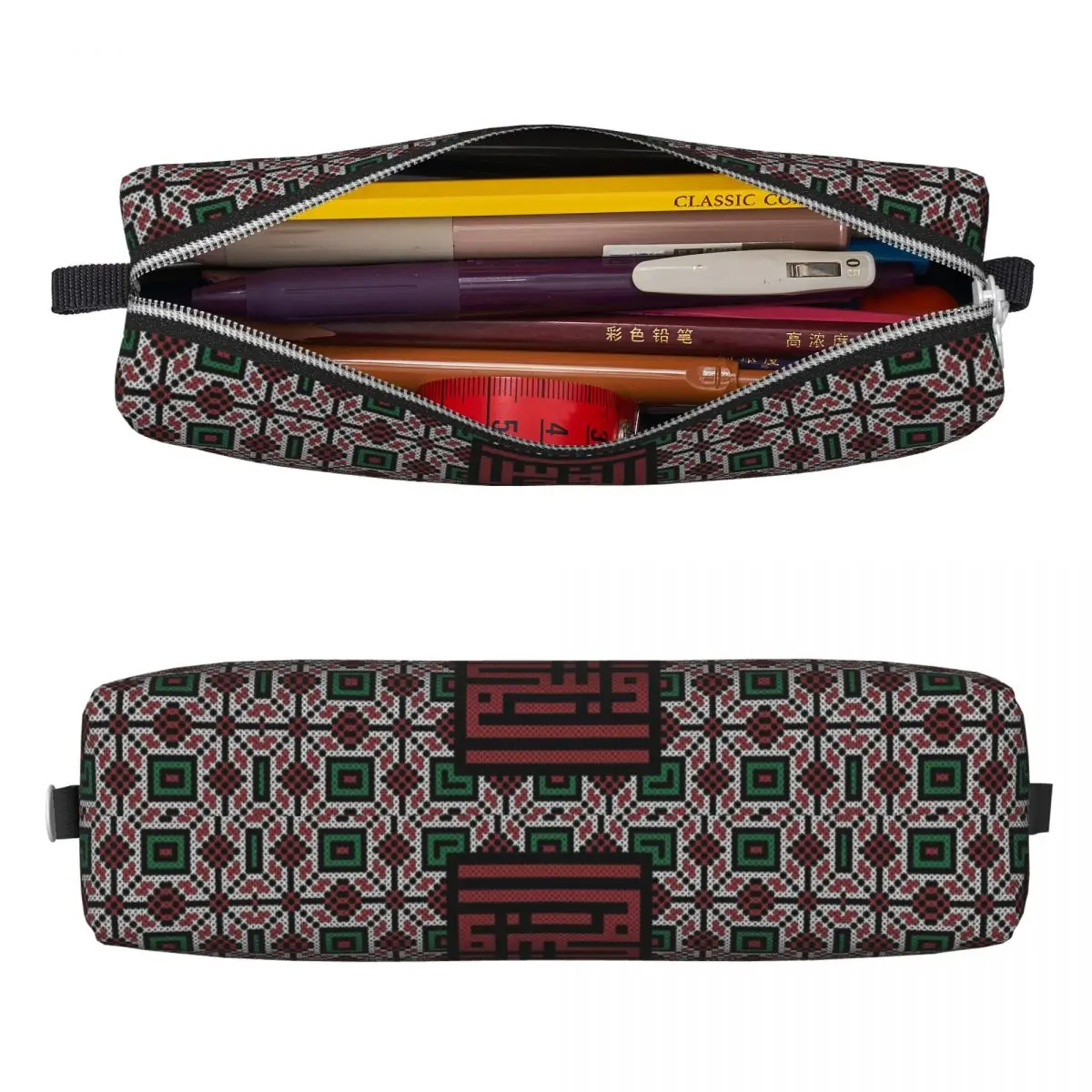 Palestinian Kufiya Hatta Traditional Keffiyeh Pencil Case Palestine Arabic Pen Holder Bag Girls Boys School Supplies Pencilcases