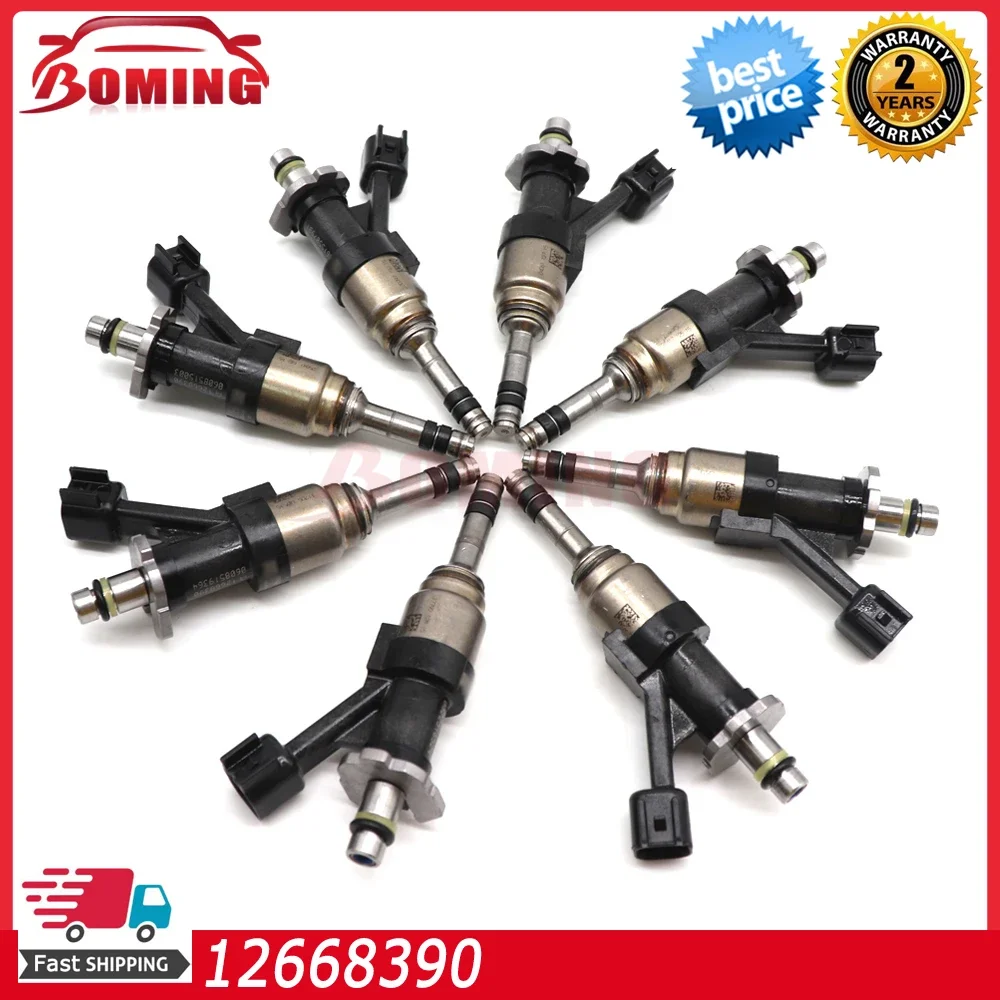 12668390 Car Fuel Injectors Nozzle For Chevrolet Silverado Suburban Tahoe For GMC Sierra Yukon XL 1500 4.3L 5.3L V6 V8 12656932