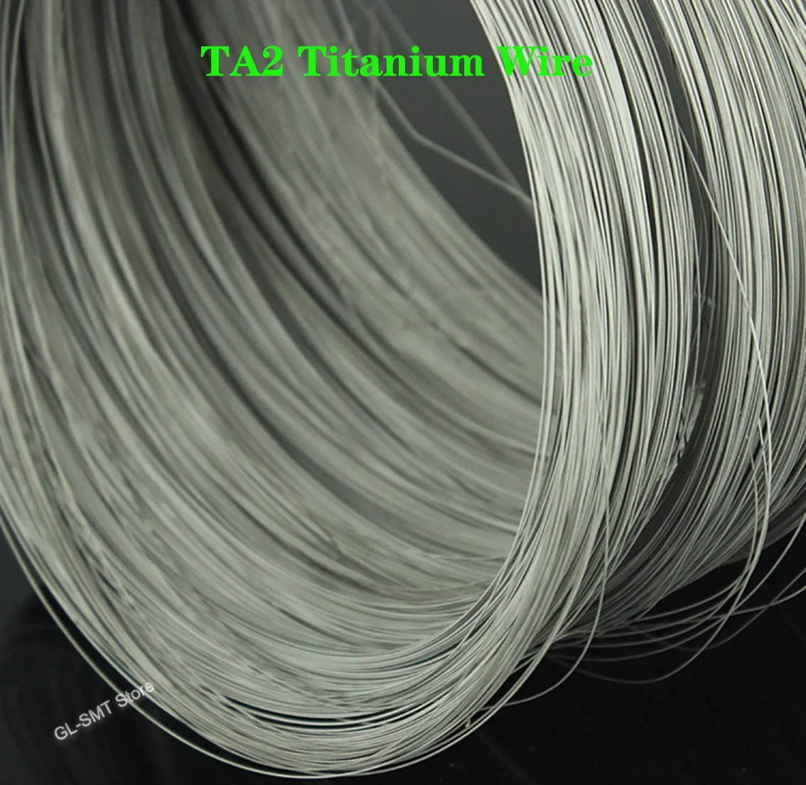 Anti-Rustproof Titanium Wire, DIY Metal Wire Cord Line, Handmade Acessório, 0.5mm, 1mm, 1.5mm, 2mm, 2.5mm, 3mm, 4mm, TA2