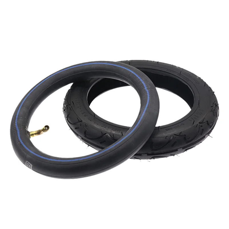 8 Inch Anti-skid Shock Wheel Tyre 8x1 1/4 (200x45) Inner Tube Outer Tire with Alloy Hub for Kickscooter Scooter Accessories