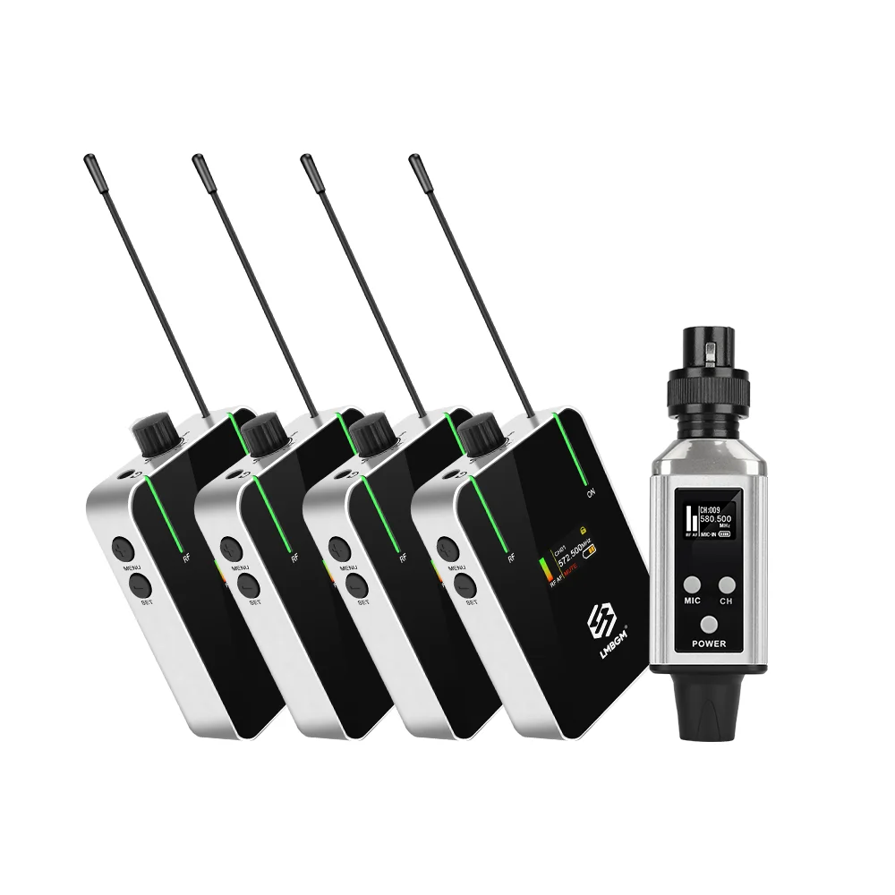 LMBGM AR9 In-Ear-Mono-Monitor mit 16 Signalkanalen und hochauflösendem TFT-Bildschirm, geeignet für Aufnahmestudios und Besprechungen – Detail 13