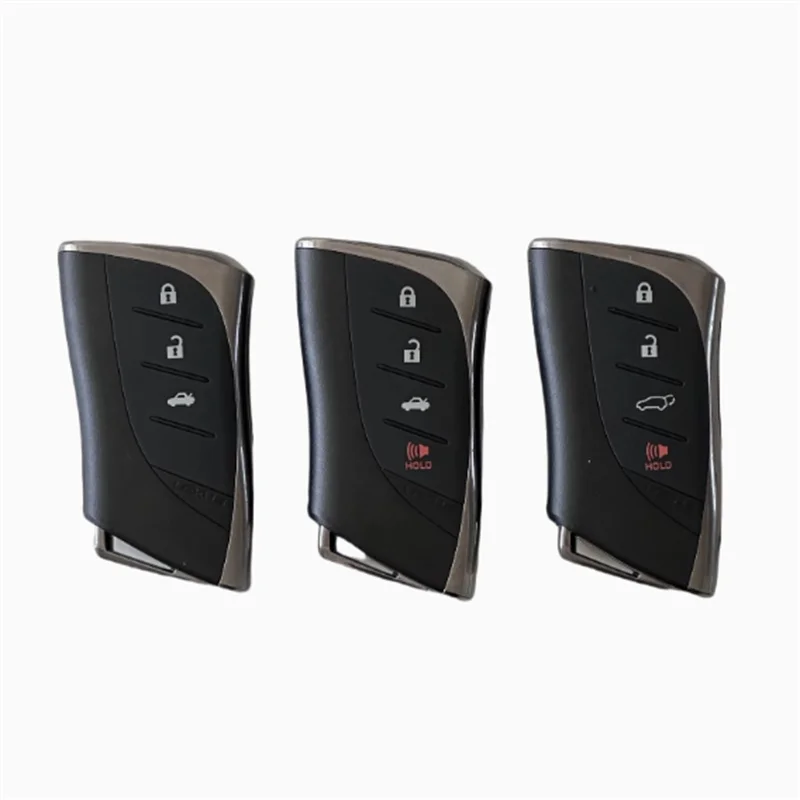 2/3/4 Button Smart Remote Car Key Shell Case For Lexus LS500 ES300h ES350 ES200 ES260 LS350 LS500h With Emergency Blade Key