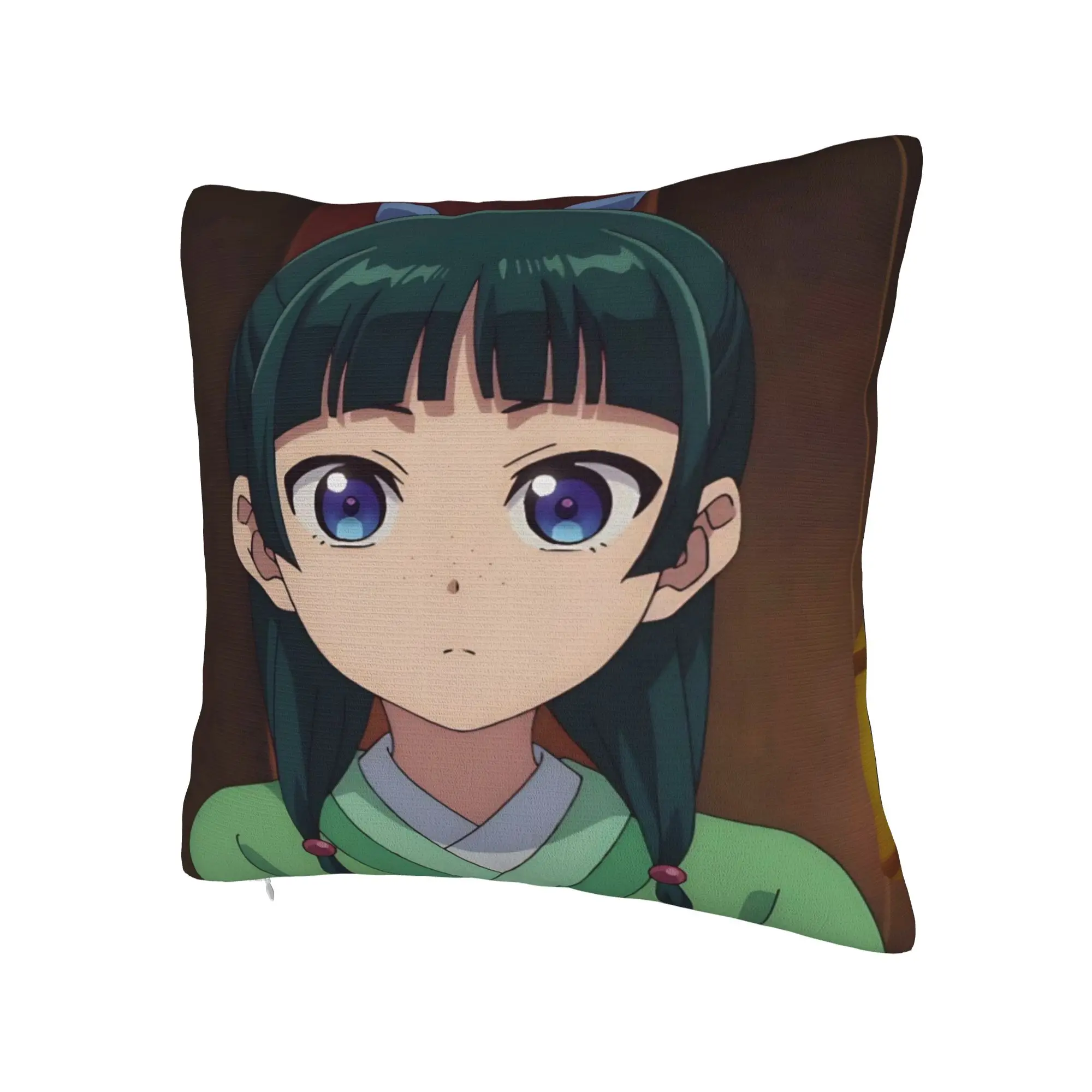 Decorative Pillow Cover The Apothecary D-Diaries Maomao  Merch Chair  Pillow Case Cover Square Multi-Size