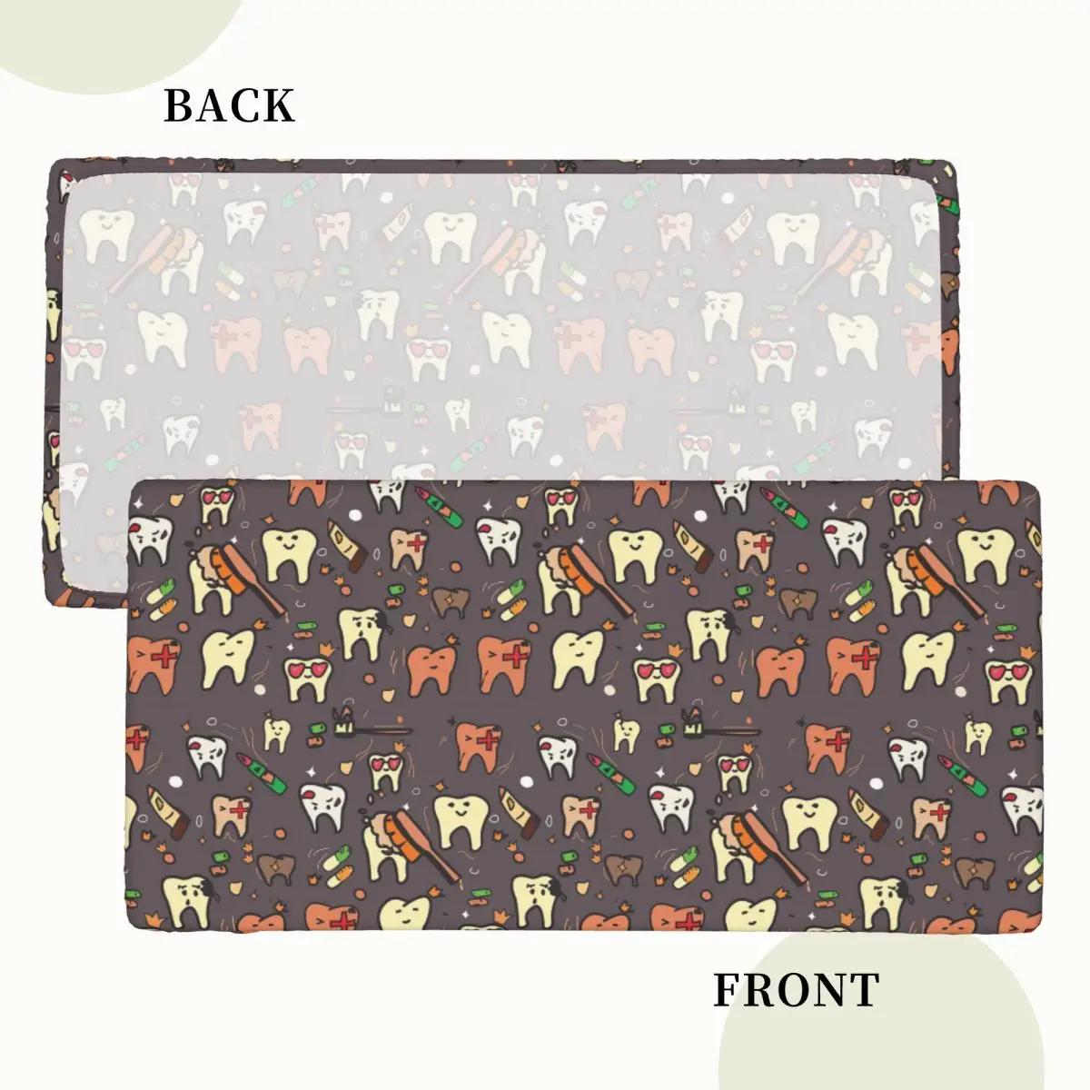 Dentist Pack Customized Rectangular Tablecloth Oilproof Table Cover for Dining Events Table Cloth