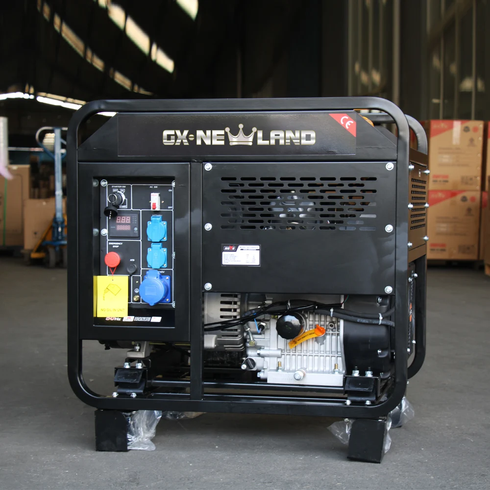 China manufacturer 16kva air cooled 15kw open type dies el generator