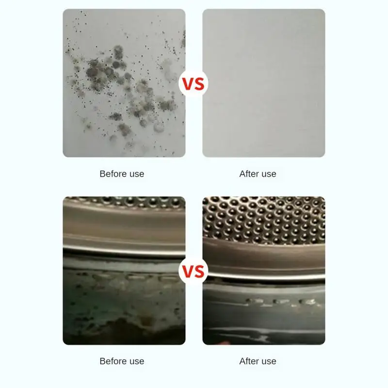 Household Mold Mildew Remover Gel Ceramic Tile Pool Bathroom Kitchen Wall Anti-Mildew Gel Detergent Mold Stain Cleaner Absorbers