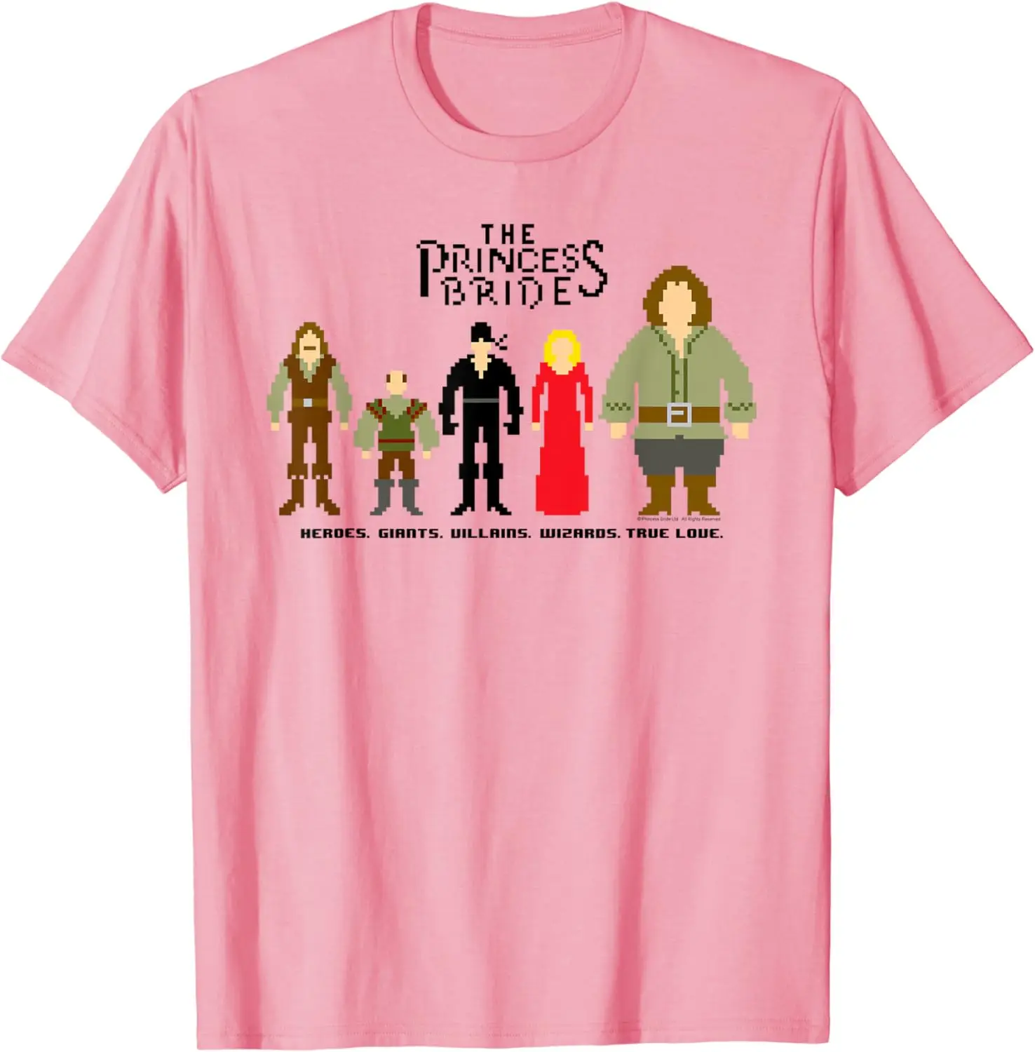 The Princess Bride 8 Bit T-Shirt