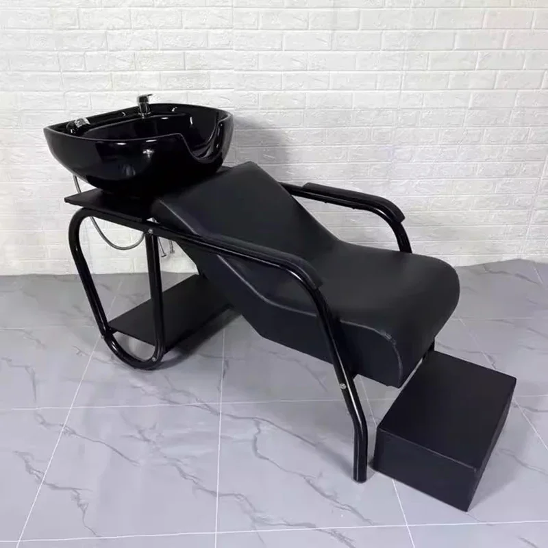 #Exquisite Glamour Luxury Salon Chairs Aesthetic Minimalist Shampoo Chairs Sedia Parrucchiere Professionale Salon Furniture 5