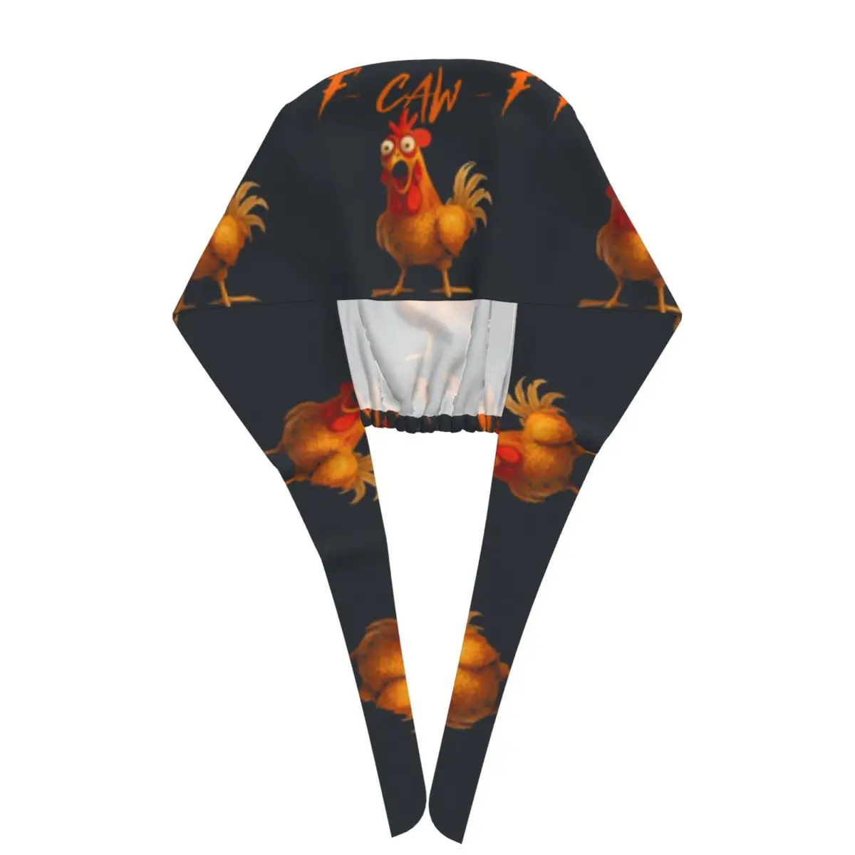 Medizinischer Hut F Caw F Chicken Scrub Caps für Unisex Frauen Weiche elastische Krankenschwesterhüte Y2K Niedlicher Halter Langes Haar Arbeitskappe