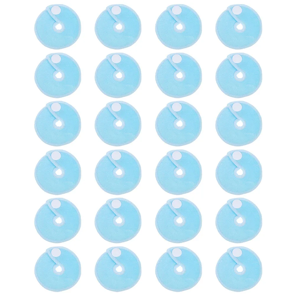 24 шт., подушечки для кормления, аксессуары для трубок G, мягкие бамбуковые волокна, многоразовые держатели для трубок, подушечки для грудного вскармливания, хлопок для новорожденных