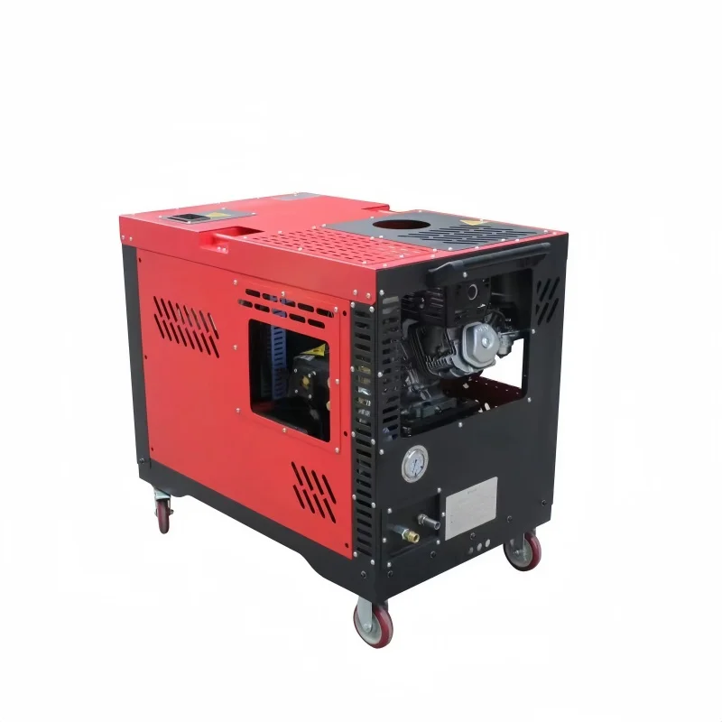 غسالة ضغط الماء الساخن الصناعية 500bar 22kw المحمول جهاز تنظيف يعمل بالضغط العالي صناعة المواد الغذائية غسالة الماء الساخن الكهربائية #3