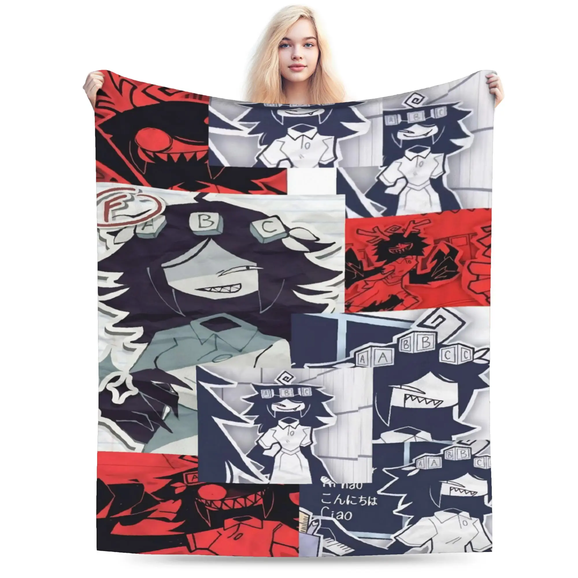 FPE Fundamental Paper Education Blanket Super Soft Flannel Cute Gift  Throw Blankets Bedspreads