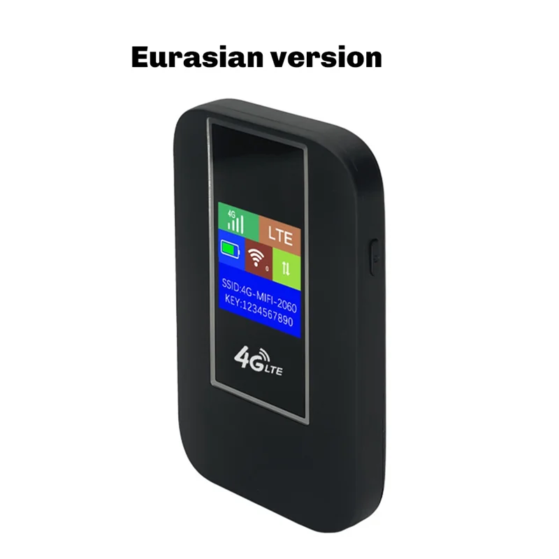 

4G LTE мобильный Wi-Fi-маршрутизатор со слотом для SIM-карты 150 Мбит/с карманная точка доступа Wi-Fi портативный Wi-Fi-маршрутизатор для домашнего офиса RV Camping E-AU47