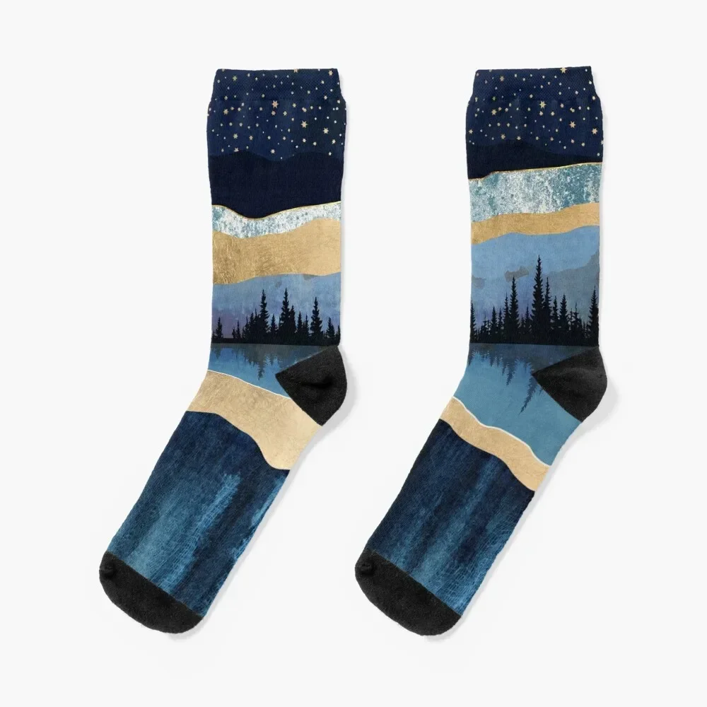 Midnight Lake Socks cool Rugby Wholesale Men Socks Women's