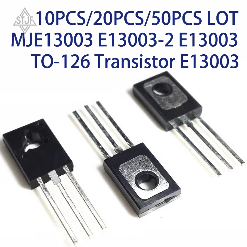 10PCS/20PCS/50PCS LOT MJE13003 E13003-2 E13003 TO-126 Transistor E13003