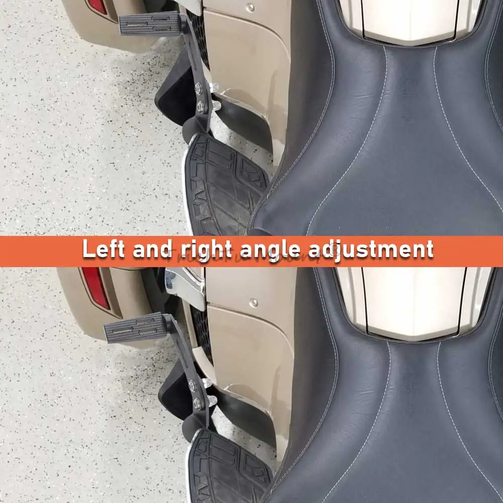 Motorcycle Accessory 1 Pair Front of Floor Board Highway Road Pegs Black Fit For Can Am 2010-2019 RT Spyder Floorboard Models