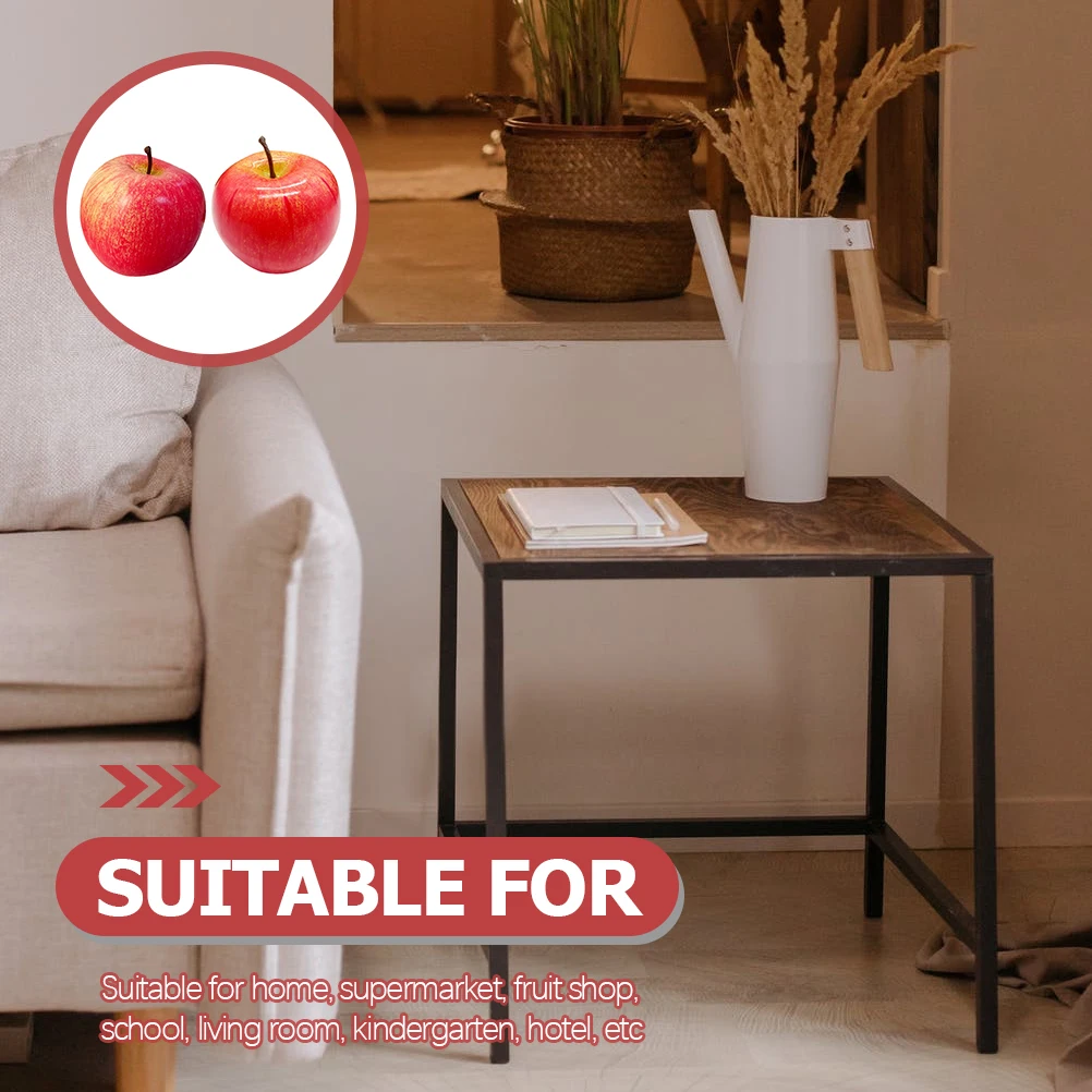 

2Pcs Simulation Artificial Home Decor Lifelike Fake Fruits Photo Props Restaurant Display Vivid Decorative