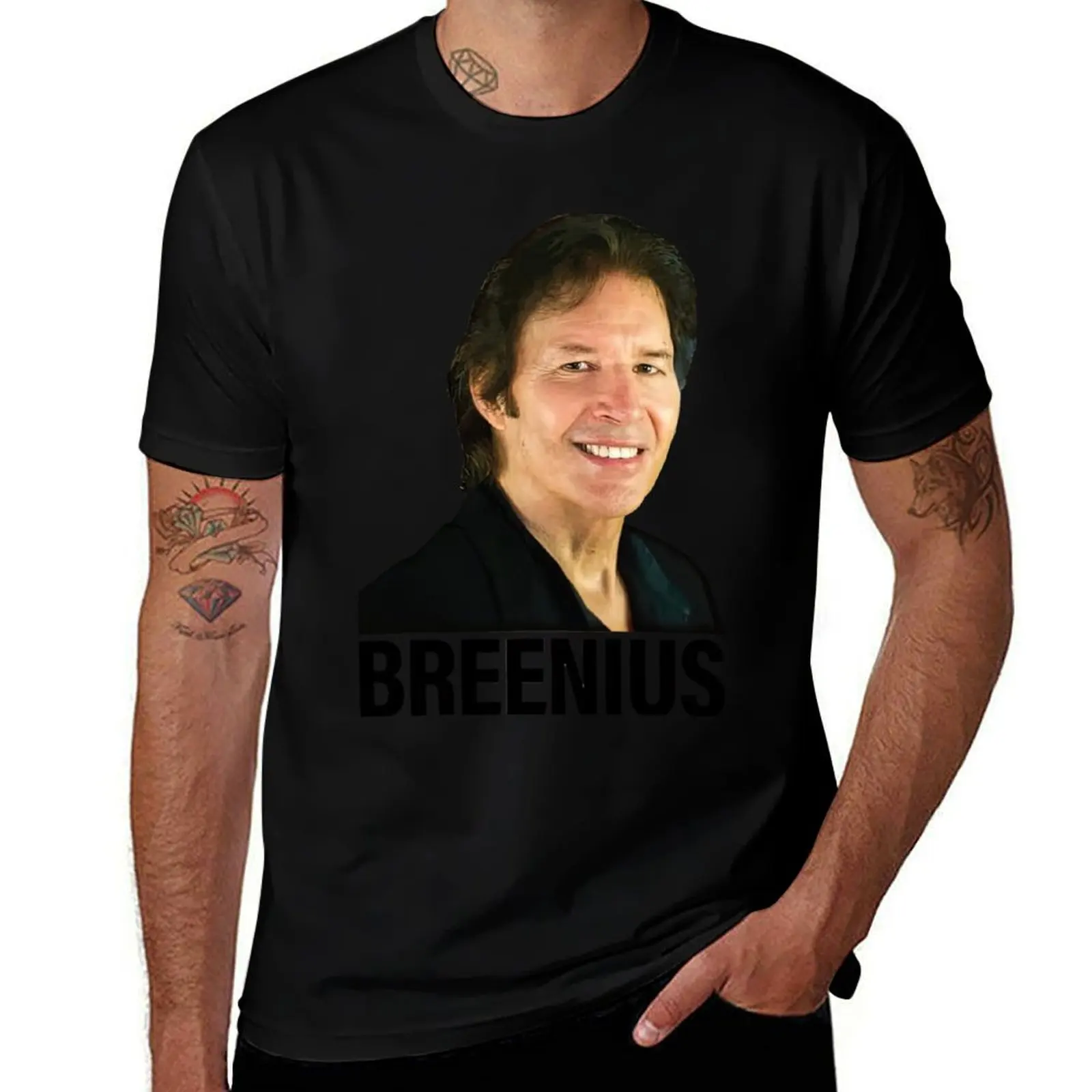 Neil Breen the Breenius T-Shirt t shirts for man pack white T-Shirt