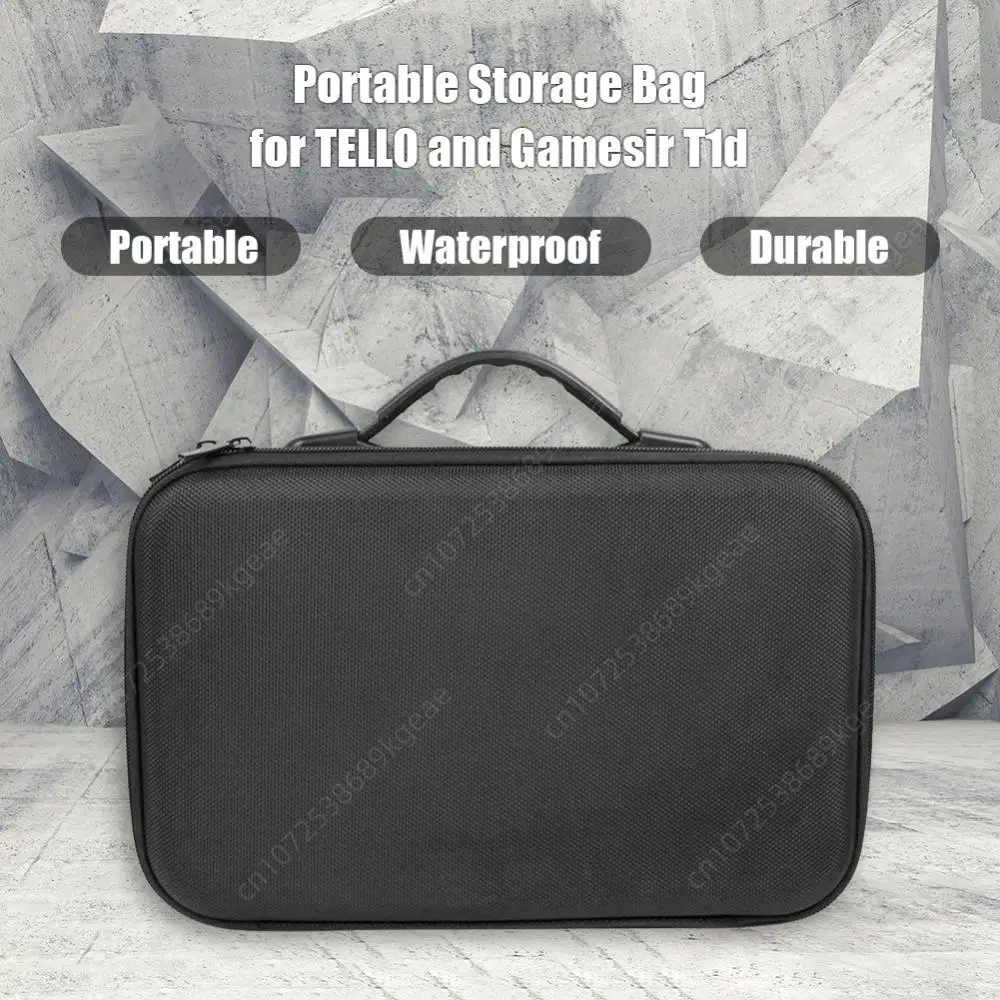 Storage Bag Portable Carrying Case Remote Controller Compact and Portable Carry Convenient for DJI Tello Gamesir T1d