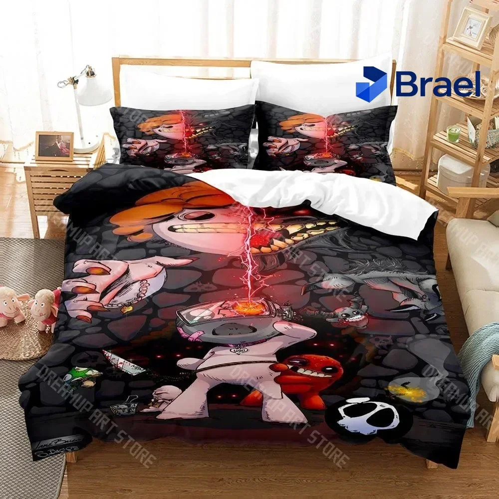 Exquisite 3D Print The Binding Of Isaac Bedding Set Single Twin Full Queen King Size Bed Set Teenager Bedroom Sheet Set 3D Prin