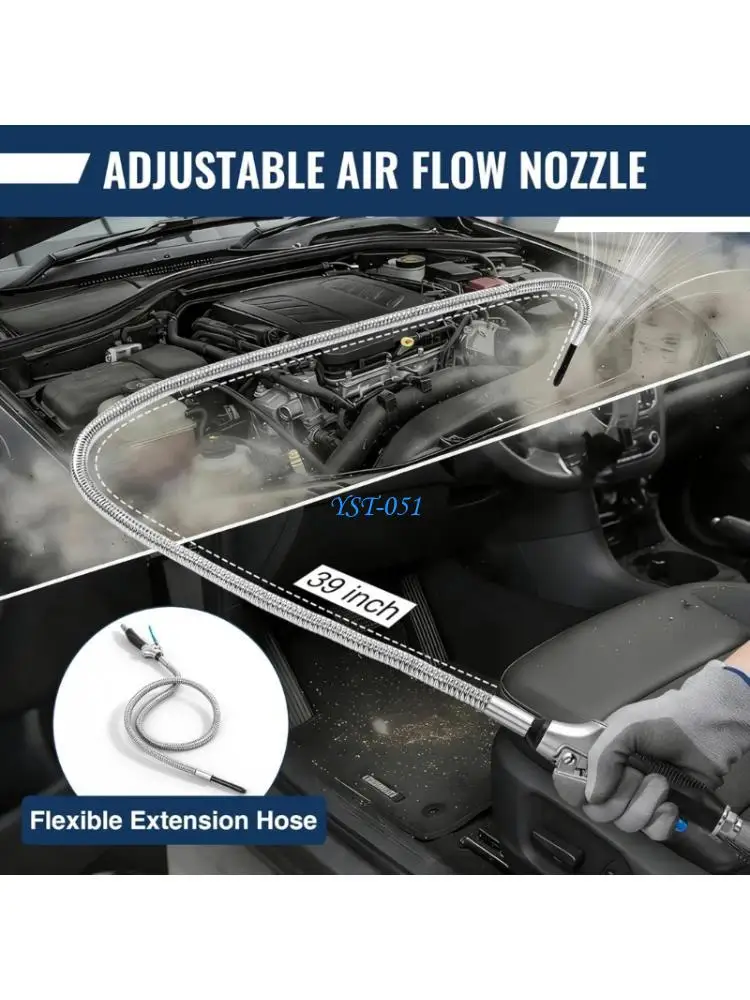 E15A Air Blow Guns with Nozzle, Air Compressor Accessories Dust Removal Cleaning Tool Dust Cleaning Tool