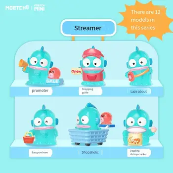 三麗鷗 Hangyodon 醜魚 Hanton 超市會員日系列趣味豆豆盲盒房間裝飾可愛兒童禮物 10 最佳銷售 三麗鷗盲盒 - №3