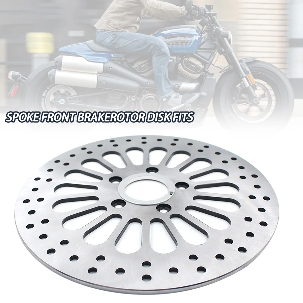 

Stainless Steel Front Brake Disc Rotor For HARLEY TOURING SOFTAIL SPORTSTER DYNA 1984 2013