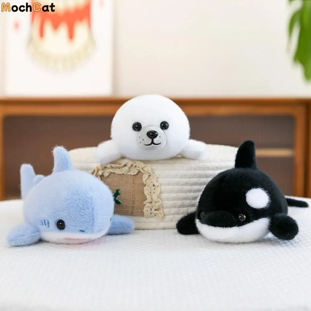 

ПП хлопок морские животные плюшевые игрушки мягкая удобная имитация фаршированной куклы кита коллекция портативная морская кукла с животными