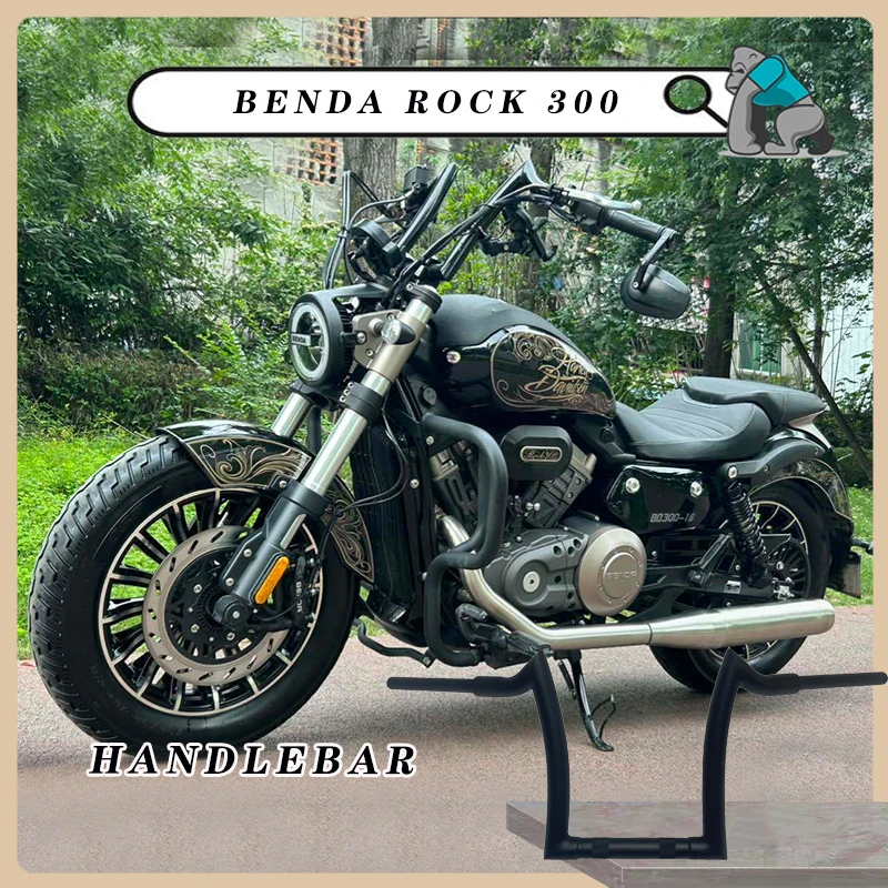 

Вешалка на руль мотоцикла толщиной 22 мм, совместимая с BENDA Rock 300 bd300 BD300 увеличивает модифицированную высоту руля