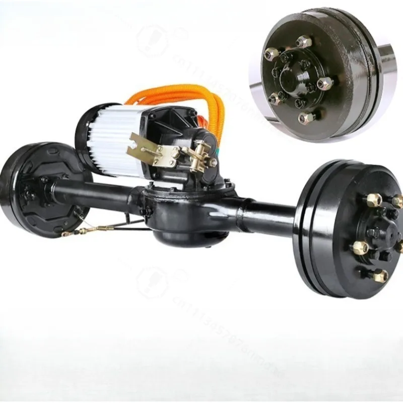 3000W Integrated Oil‑Brake Rear Axle Assembly High Load Universal Modified Accessory For Electric Tricycle