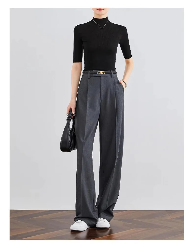 Damen-Gürtel aus Rindsleder, Vielseitiger Minimalistischer Hosen-Gürtel, Eleganter Taillengürtel, Hochwertiger Weißer Seilknoten, Nischen-Stil – Detail 5