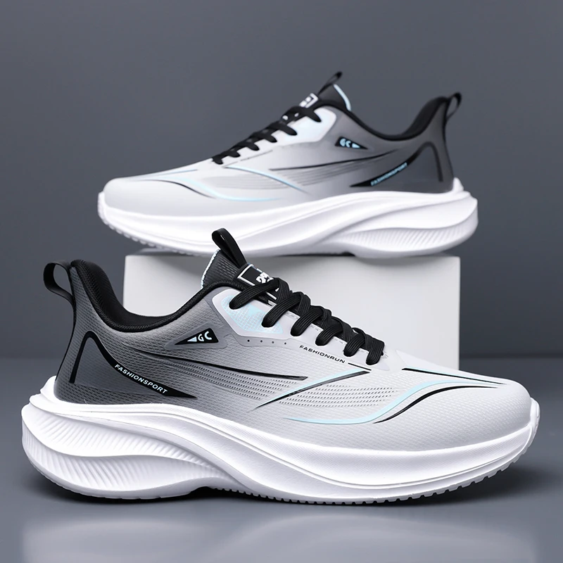 

Men Sports Shoes High-quality Leather Wear-resistant Breathe Outdoor Non Slip Running Shoes Classic Fashion Sneakers for Men