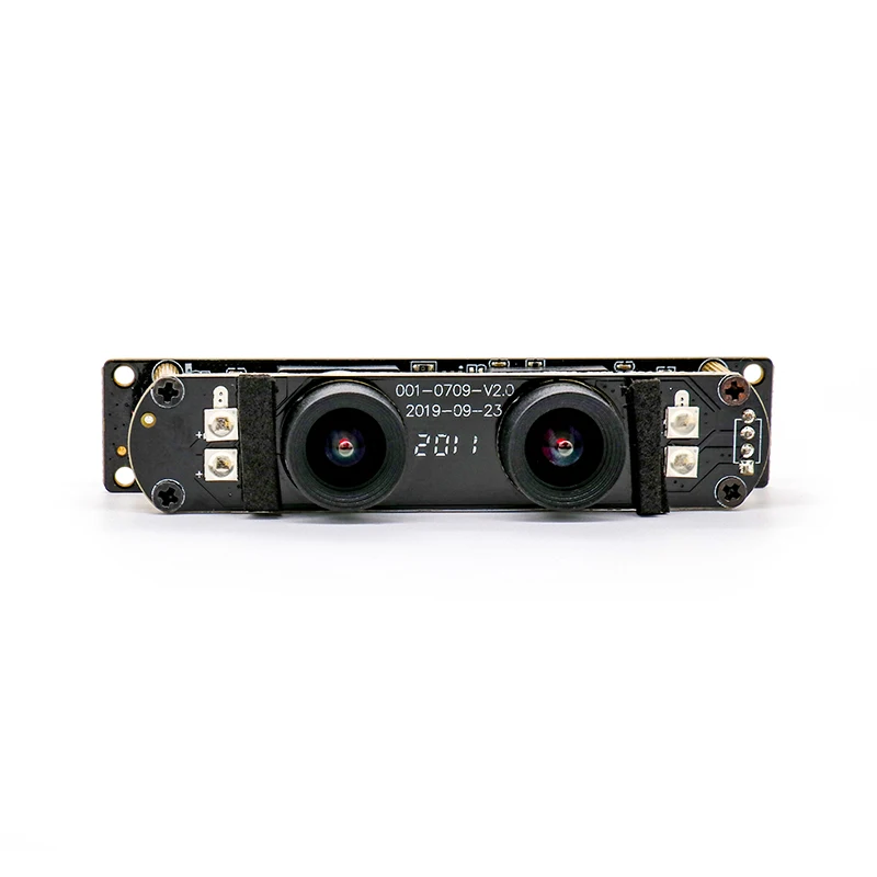 2MP Dual-Lens Mini Camera Module Face Recognition 1080P 30fps 96dB Dynamic Range 3D Stereo Vision CMOS MJPG/YUV USB 5V UVC Plug