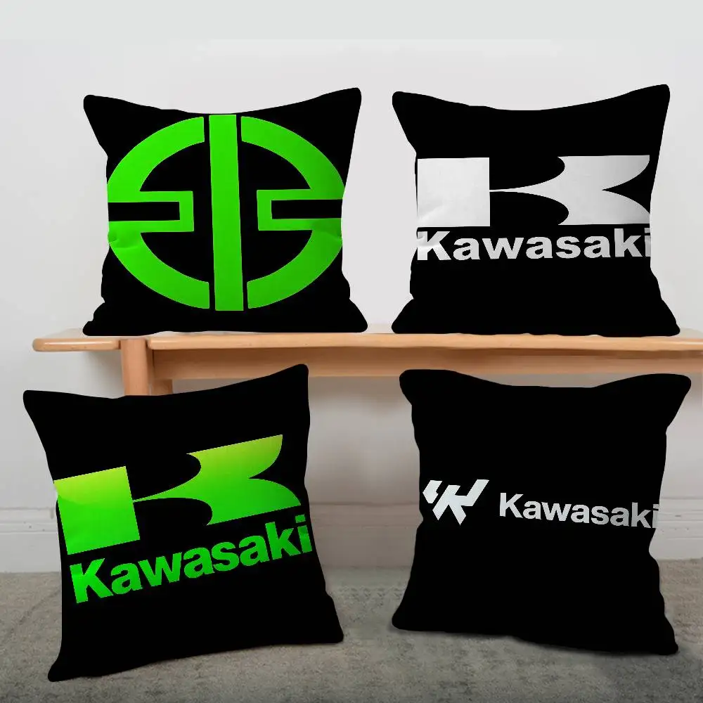 Cool K-kawasakiis Motorcycles Pillow Cover Sofa Cushion Cove