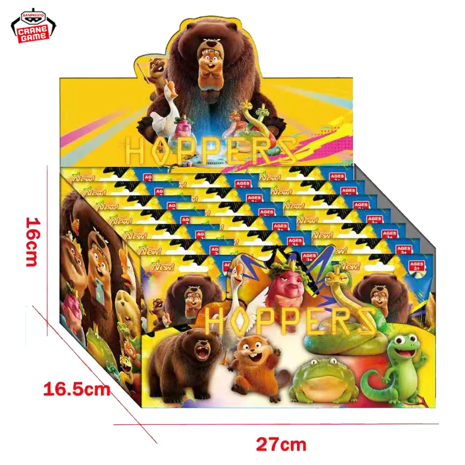 Série de boîtes mystères Beaver Transformation Plan 24, Porte-clés, Décoration de sac à dos, Figurines, Cadeau d'anniversaire