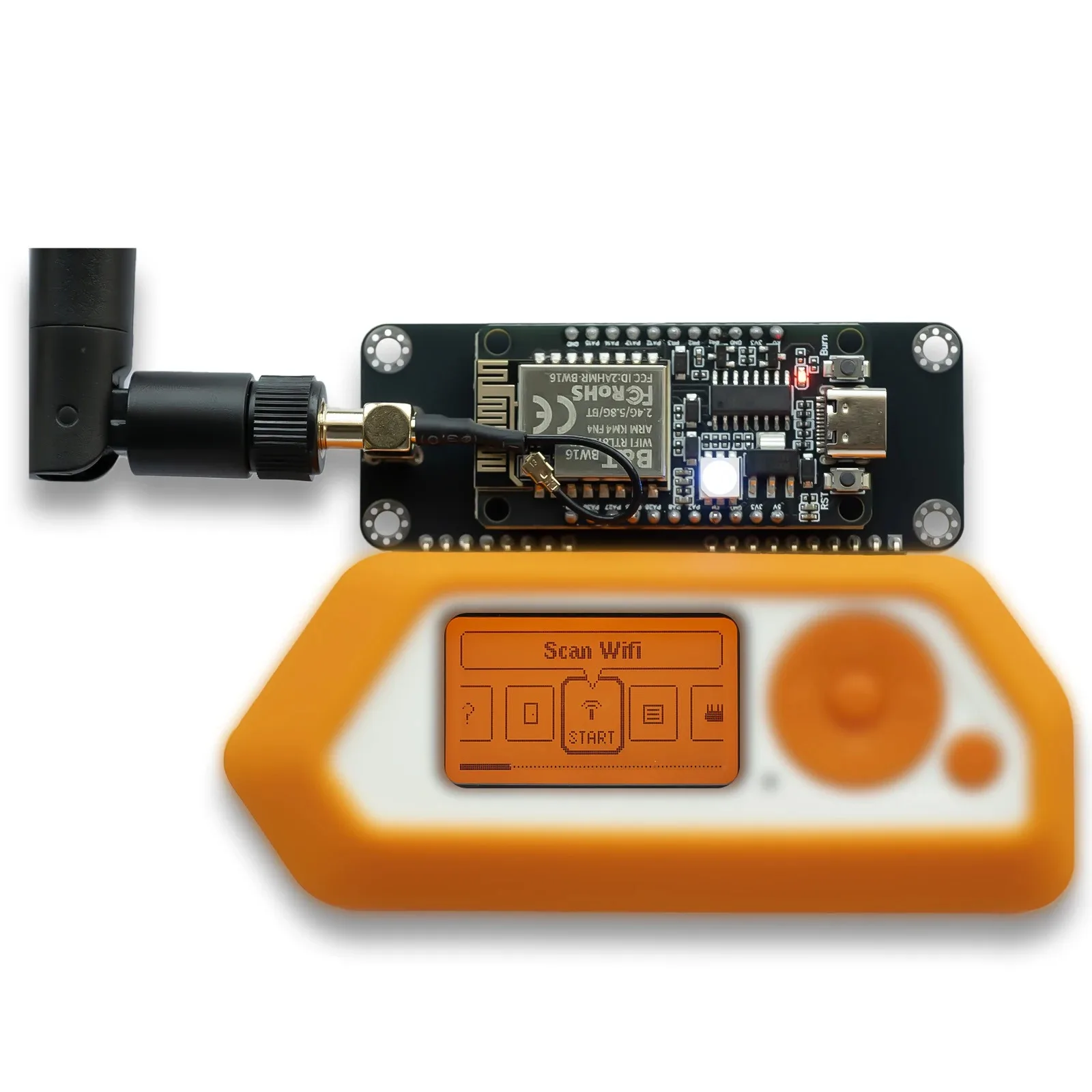 New 5G WiFi Module for Flipper Zero, RTL8720DN (BW16) GPIO Module, 2.4G/5G Network Testing Tool, Pre-Flashed Firmware I