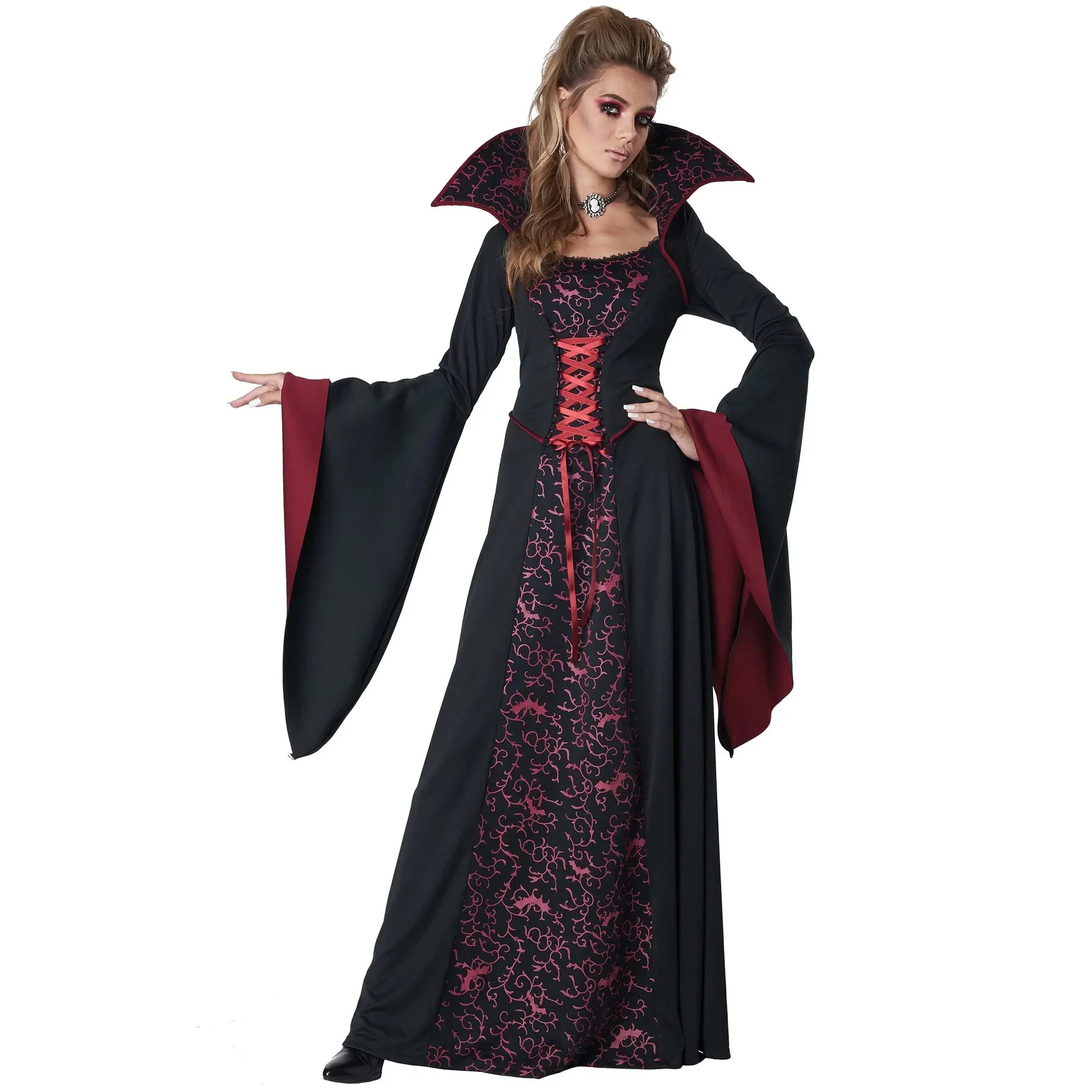 Halloween Cosplay Vampire Court Party Fancy Masquerade Costume