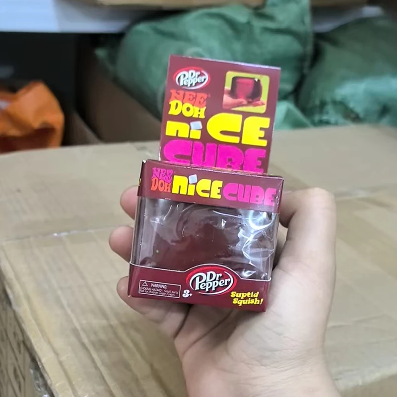 

Hot Needoh Arrival Nice Cube Squishy Toy Stress Relief Fidget Toy Soft Squeeze Toy Blind Box for Adults
