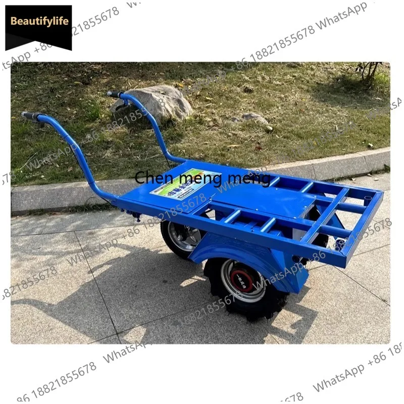 

Электрический грузовой трицикл A601 для сельского хозяйства, бытовая двухколесная тележка для перевозки