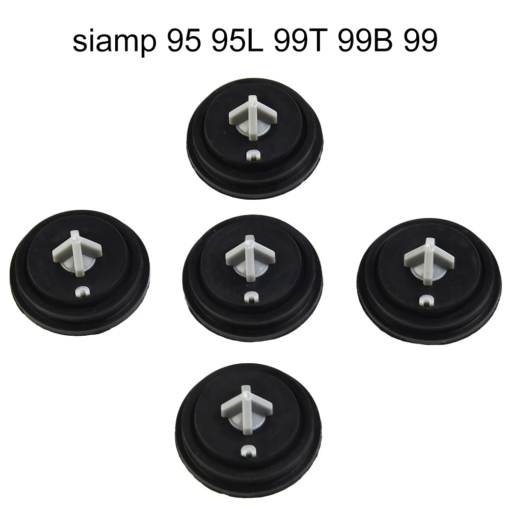 Set di 5 rondelle per valvole a galleggiante di ingresso a membrana in gomma compatibili con Siamp 95 95L 99T 99B 99 e Laufen per la riparazione dei WC