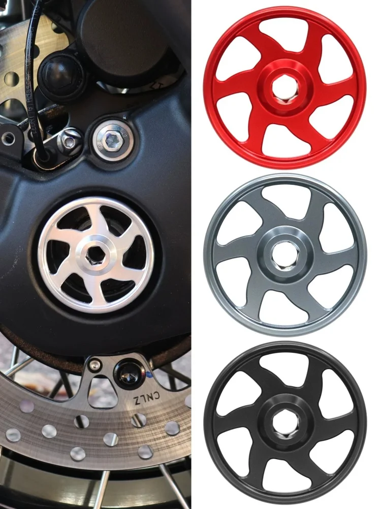 For ZONTES 368G 368DM 368KE 2024-2026 Rear Axle Decorative Protective Cover Dust-Proof Scratch-Resistant Axle Guard