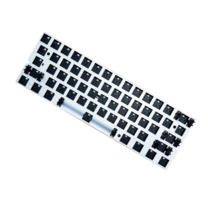 61-Key Corded Customizable Keyboard for Gaming Featuring Control Chip Functionality Mechanical Keyboards Keypad