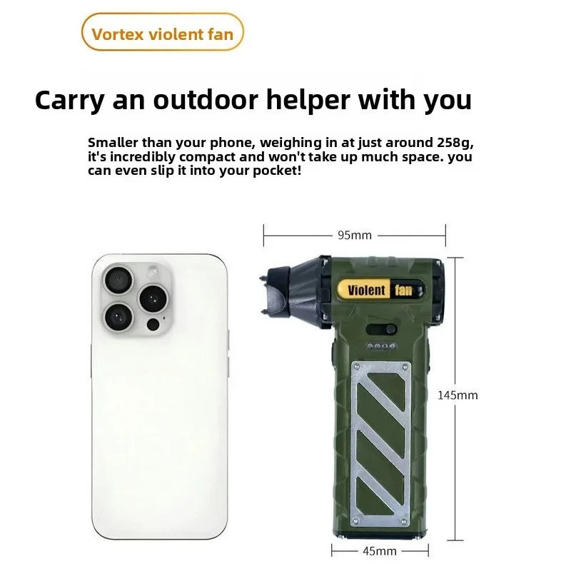 【Fast Delivery】110000RPM Turbofan Handheld Brushless Motor Jet Fan High Power Dust Blower Compressed Air Duster Hair Dryer Clean