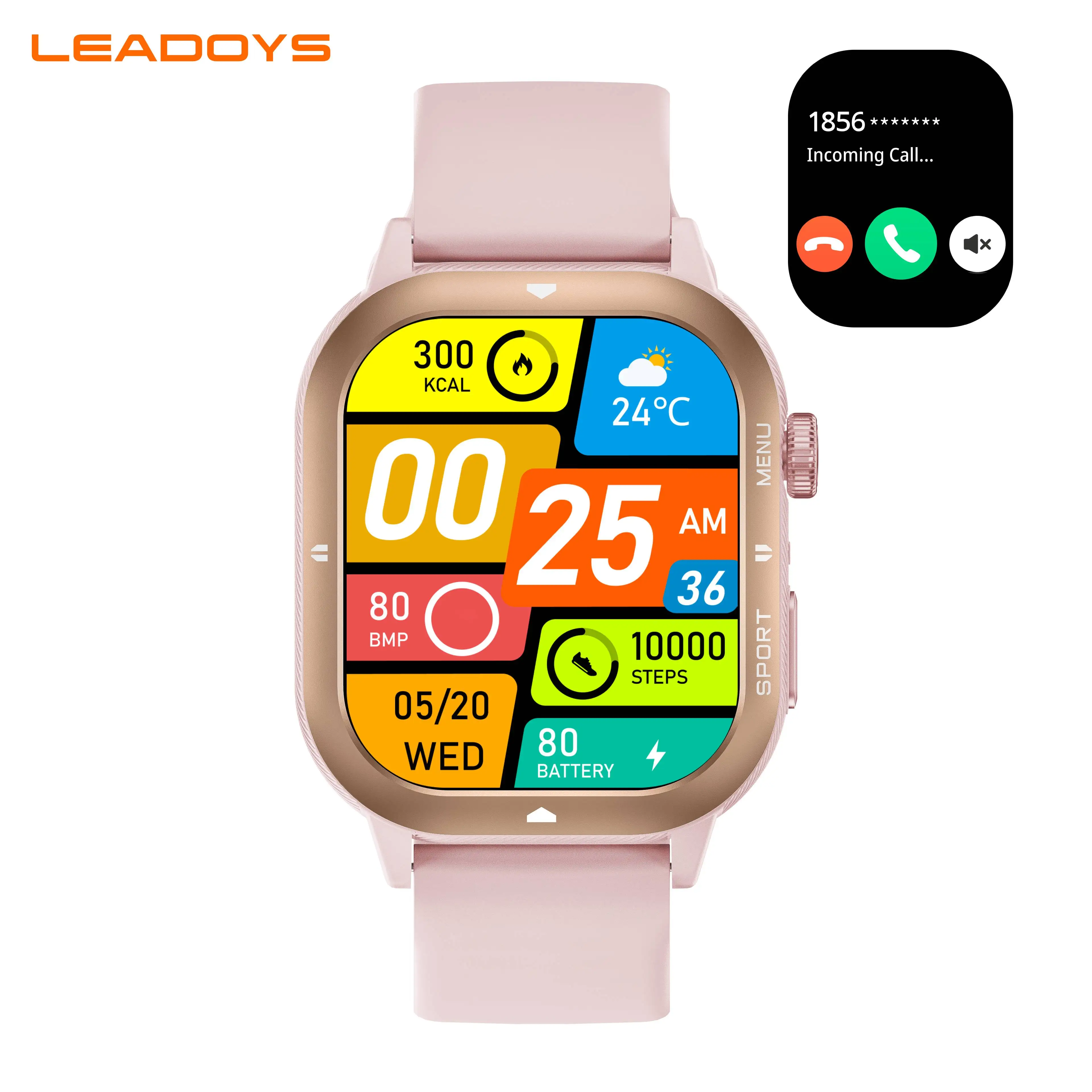 يؤدي مساعد حياتك الذكية: C30 للطقس، ورفض المكالمات وتنبيهات الاهتزاز