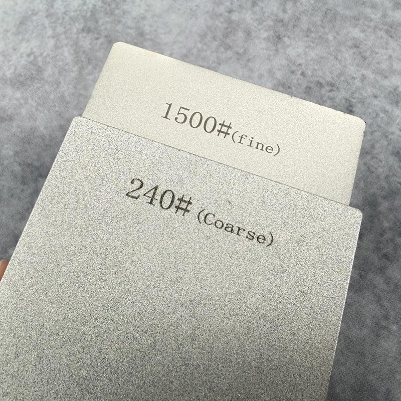 Picture 5: 3PCS Thick Anti-slip Base Large Diamond Whetstone Outdoor Portable Sharpening Stone Household Diamond Sharpener Board Hot Set