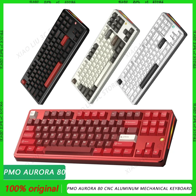 PMO80 키보드: 고성능, 무선, RGB 조명, 동적 음악 기능을 갖춘 최고의 선택