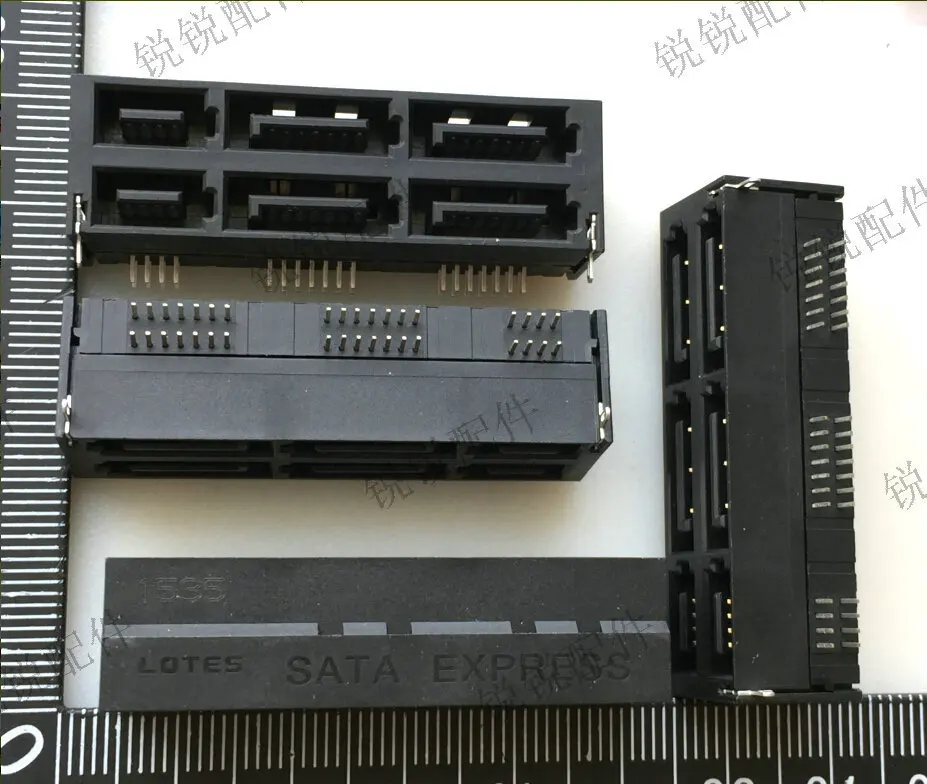 For notebook computer SATA EXPRESS hard disk interface female seat 36P SATA EXPRESS slot